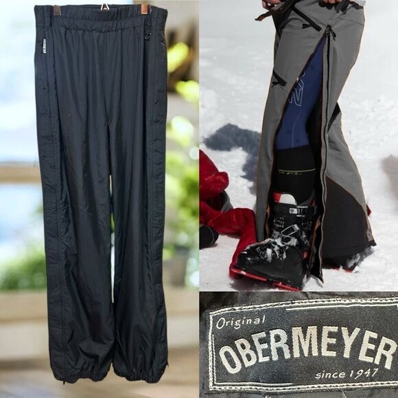 Obermeyer Winter Snow Ski Snowboard Pants Black Size 10 - Picture 1 of 13